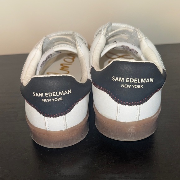 Sam Edelman White Velcro Sneakers - Picture 3 of 4